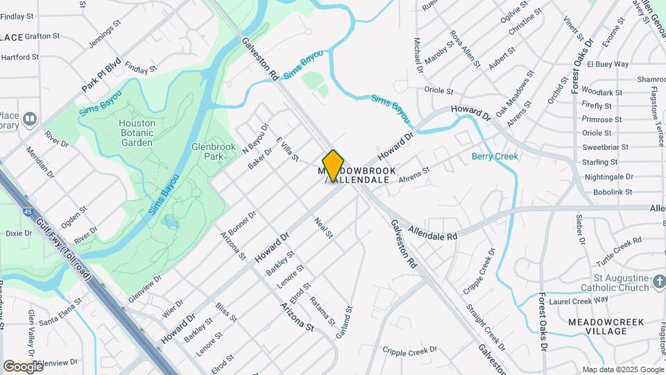 8451 1/2 Howard Dr Map and Location Details