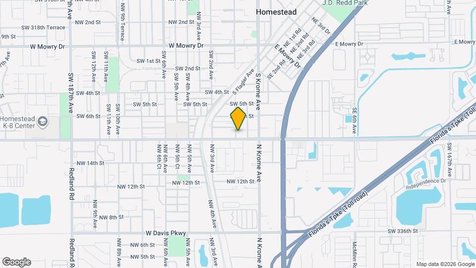 725 SW 1st Ave Map and Location Details
