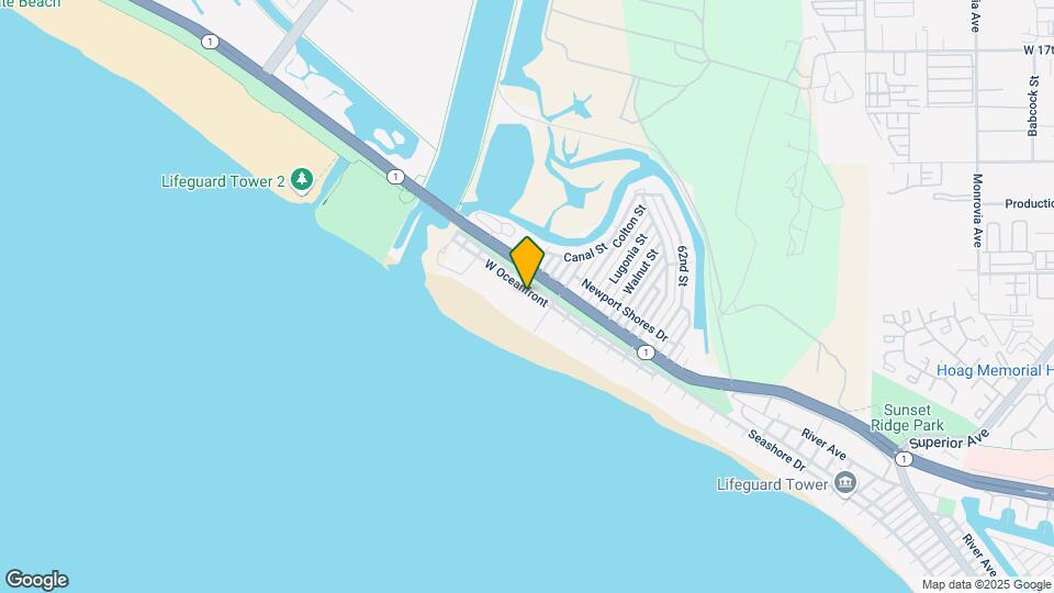 6904 W Oceanfront Map and Location Details
