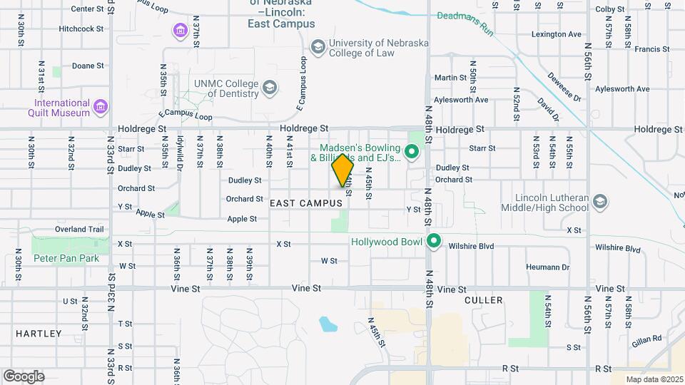 1145 N 44th St Map and Location Details