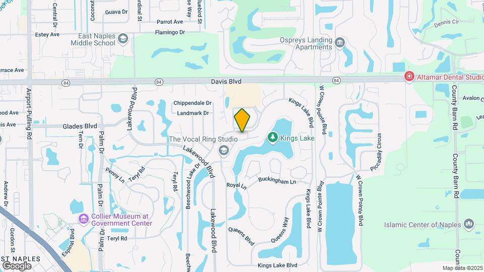 1828 Kings Lake Blvd Map and Location Details