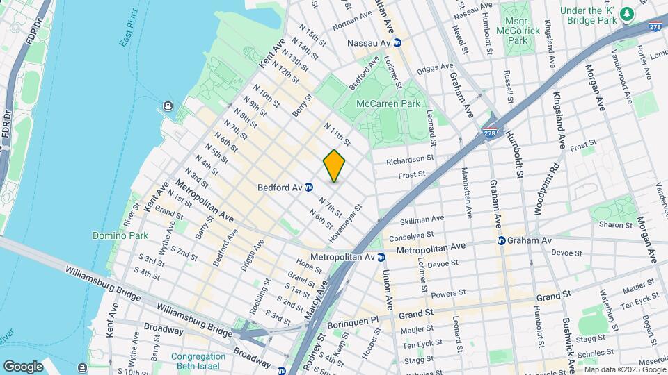 223 N 8th St Map and Location Details