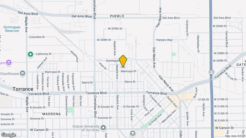 717 Amapola Ave, Unit A Map and Location Details