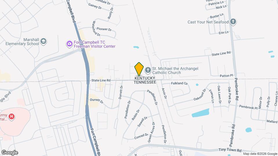 245 State Line Rd Map and Location Details