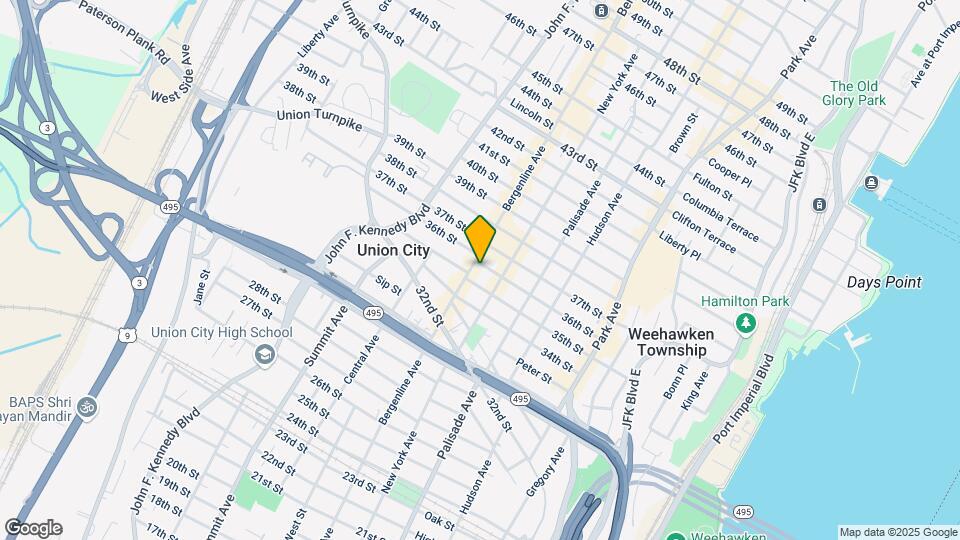 3510 Bergenline Ave Map and Location Details