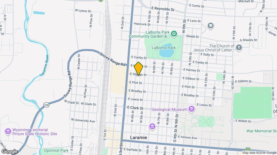 661 N 4th St Map and Location Details
