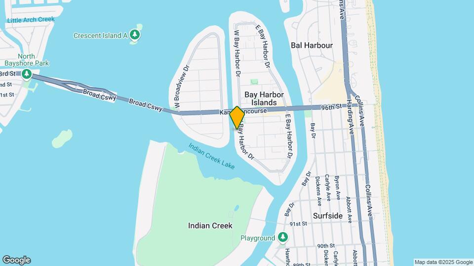 9400 W Bay Harbor Dr, Unit 503 Mapa y Detalles de la Ubicación