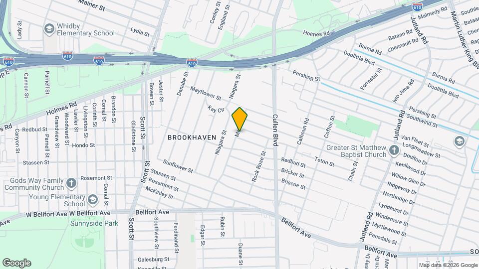 4501 Newberry St Map and Location Details