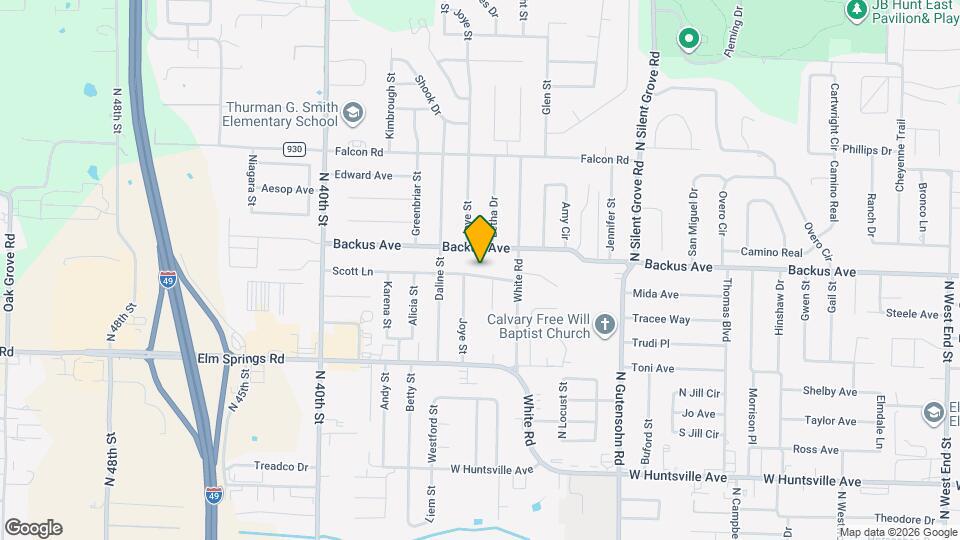 3102 Scott Ln Map and Location Details