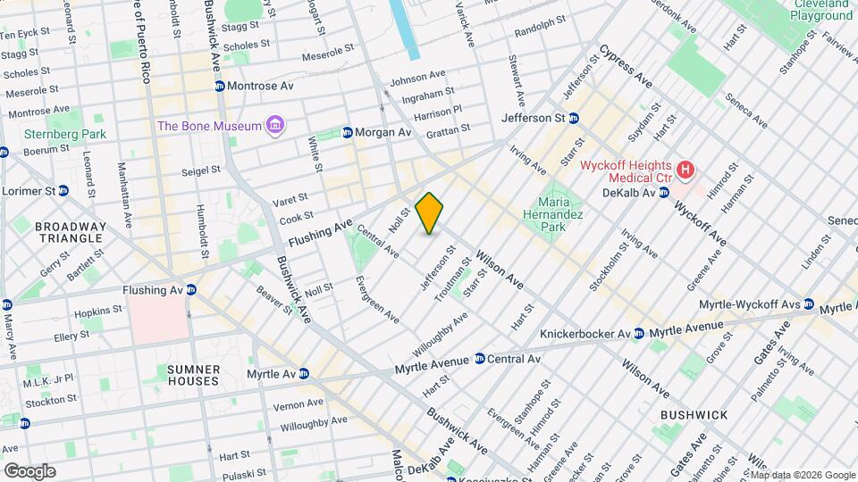 265 Melrose St Map and Location Details