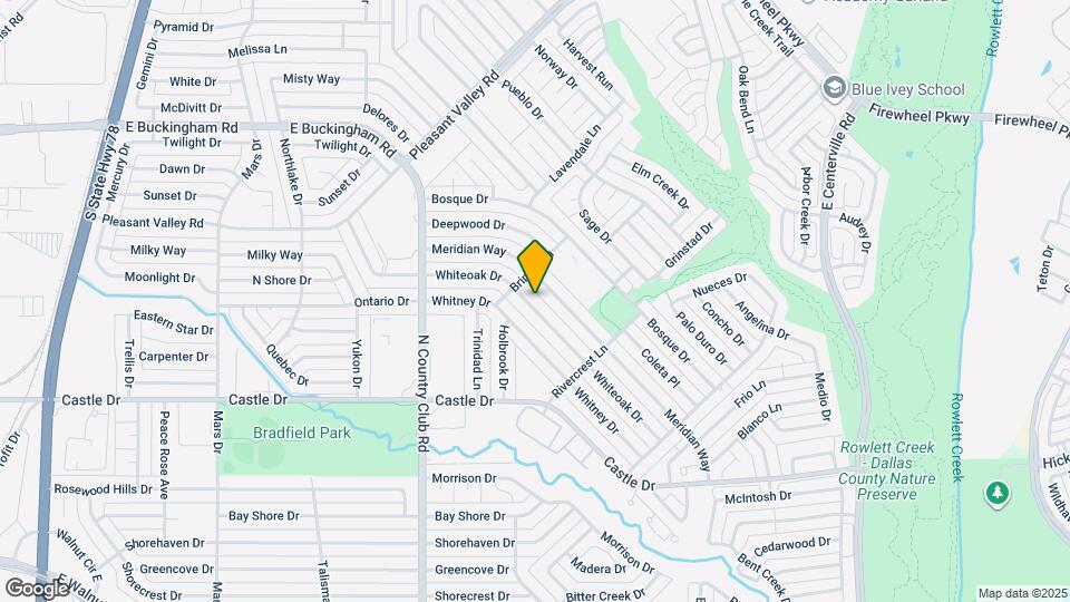 1613 Whiteoak Dr Map and Location Details