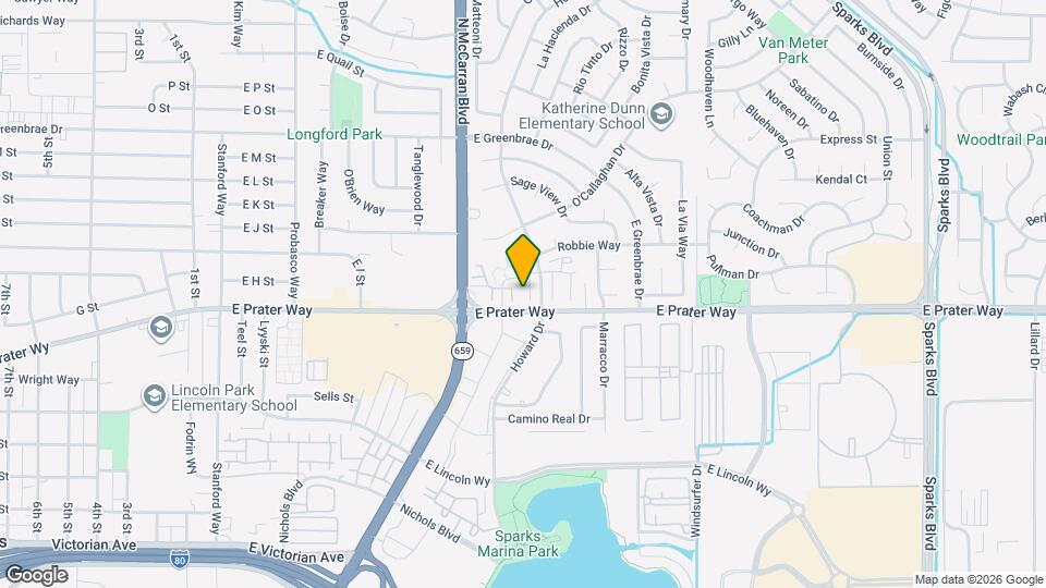 835 Ridgewood Dr Map and Location Details