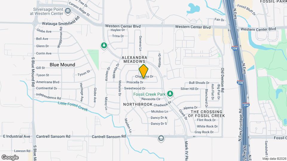 2417 Priscella Dr Map and Location Details