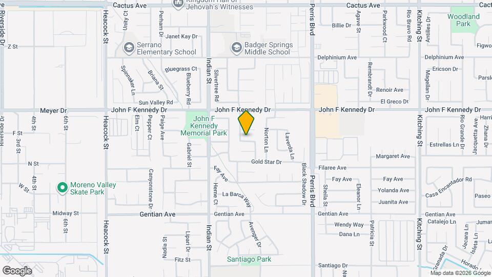 24690 Rugby Ln Map and Location Details