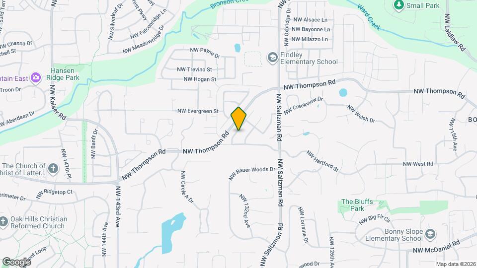 3594 NW Talamore Terrace Map and Location Details