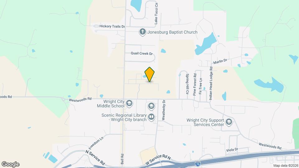 1404 Parkview Dr Map and Location Details