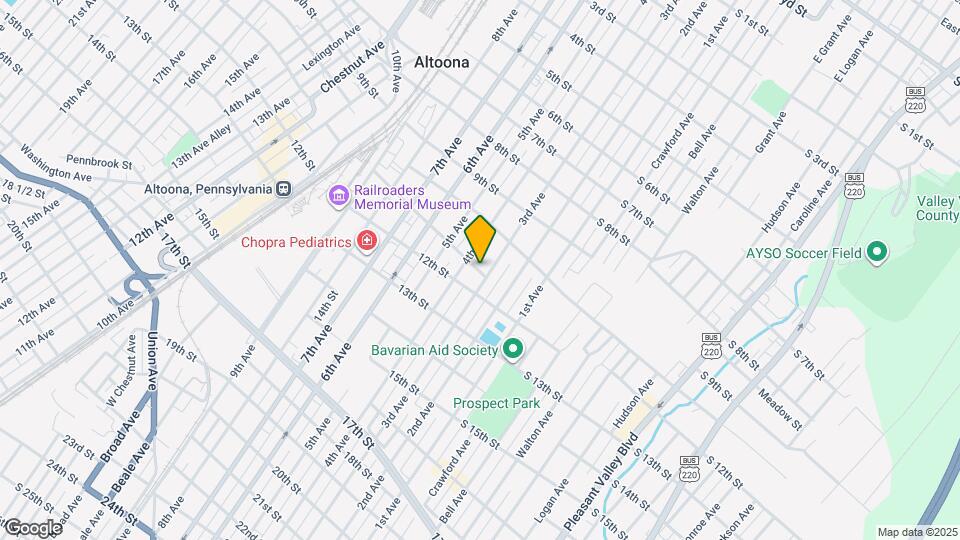 304 11th St Map and Location Details