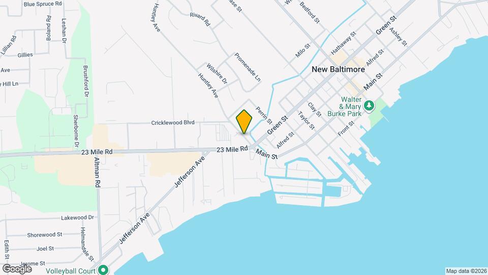 New Baltimore Place Map and Location Details