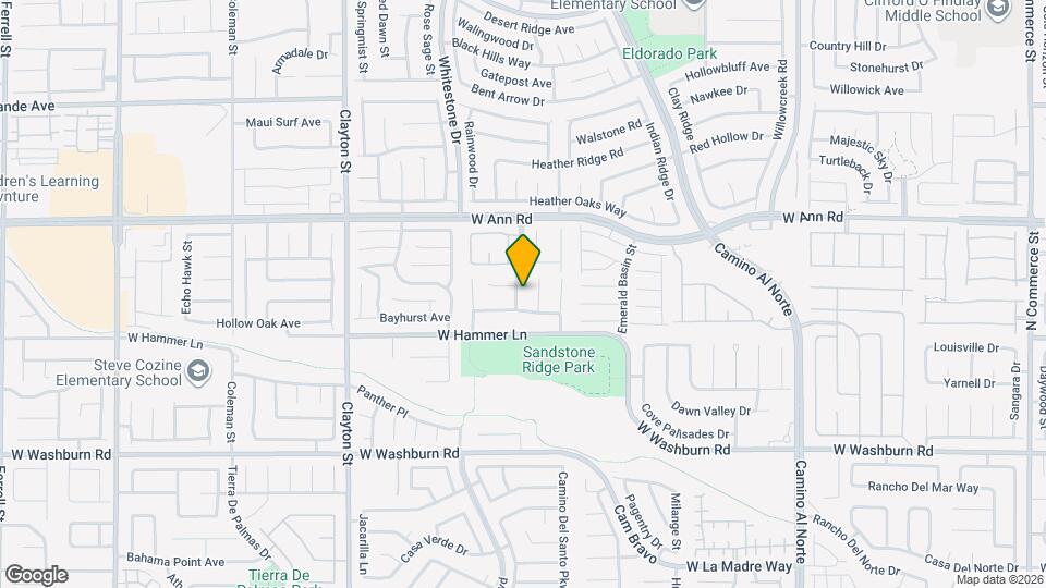 5432 N Roaring Surf Dr Map and Location Details