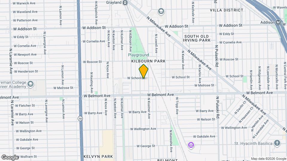 3255 N Kenneth Ave Map and Location Details