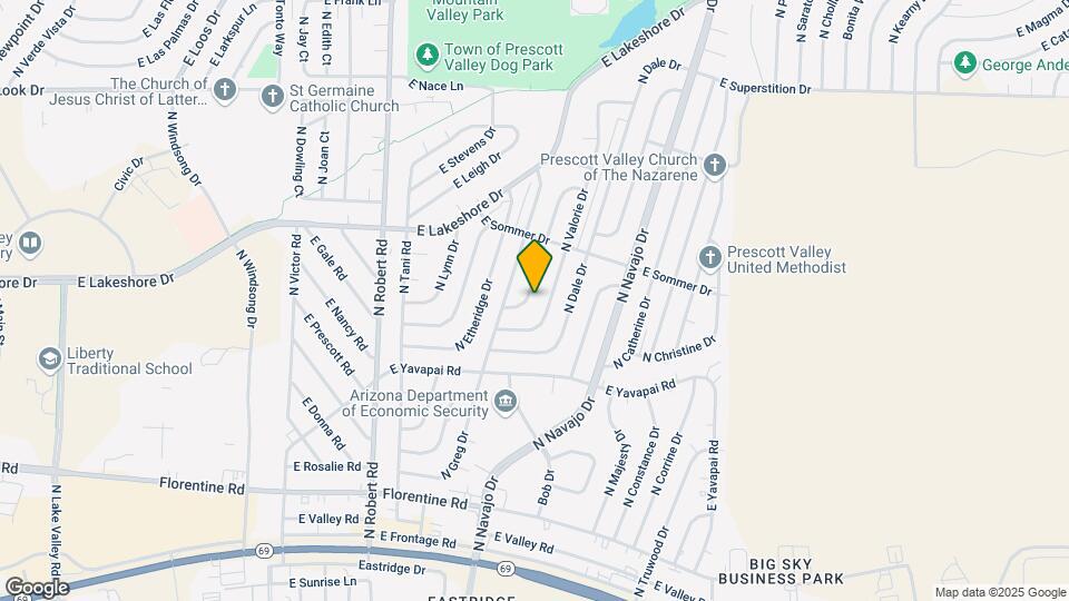 3511 N Sharon Dr Map and Location Details