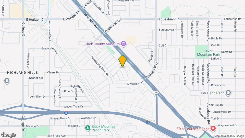 641 Powder Brook Dr Mapa y Detalles de la Ubicación