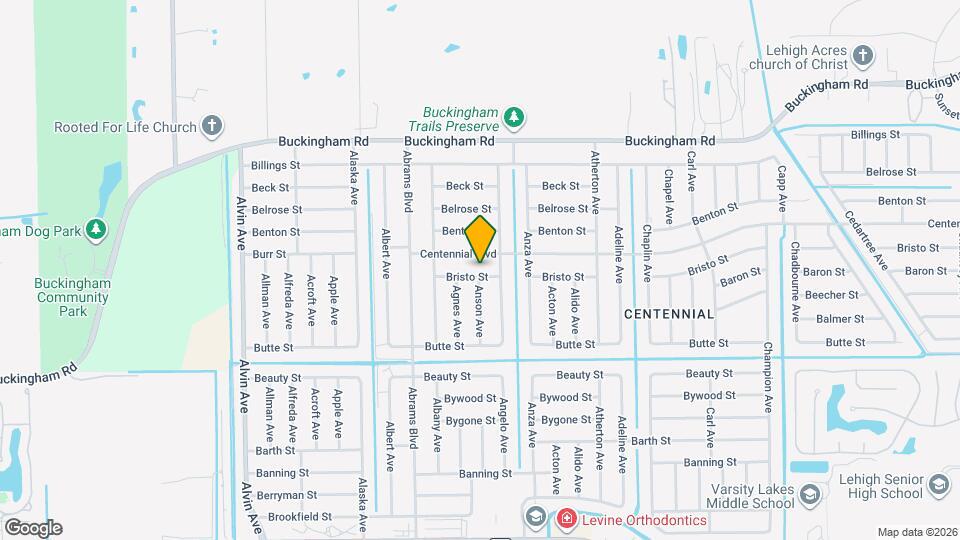 5416 Bristo St Map and Location Details