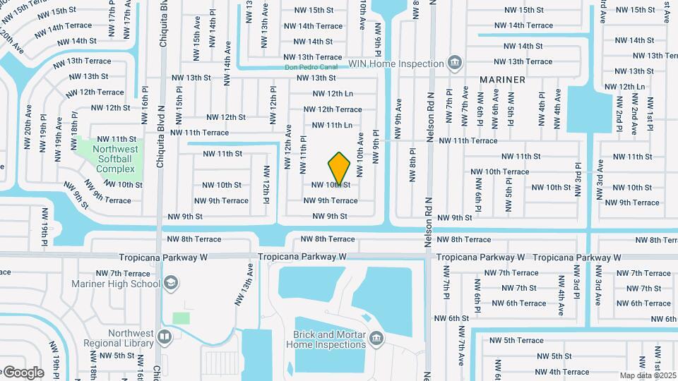 1016 NW 10th St Map and Location Details