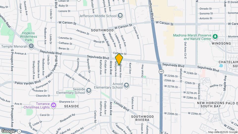 22409 Ladeene Ave Map and Location Details