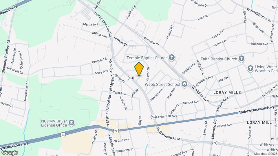 1914 White St Map and Location Details