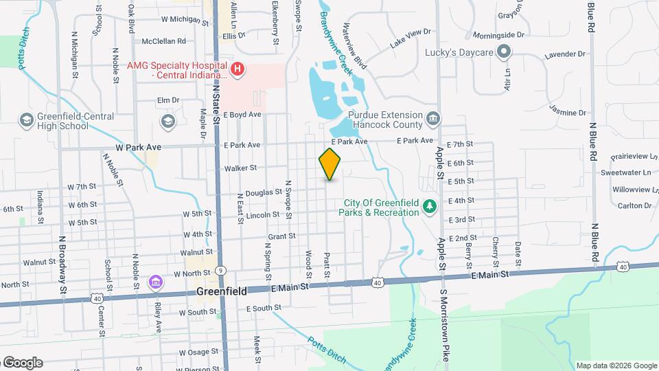 501 Pratt St Mapa y Detalles de la Ubicación