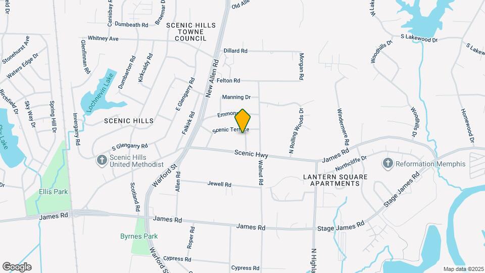 2929 Bede Rd Map and Location Details