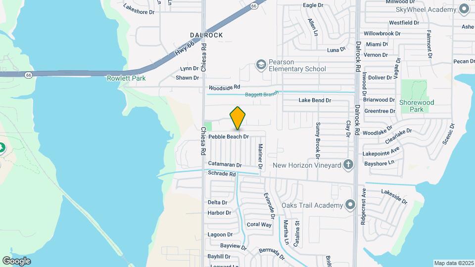 7617 Pebble Beach Dr Map and Location Details