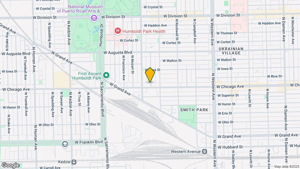 2732 W Chicago Ave Map and Location Details