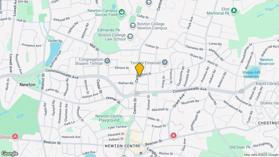 1010 Centre St Map and Location Details