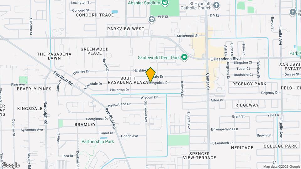 2418 Kingsdale Dr Map and Location Details