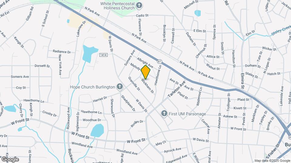 1535 Wickham St Map and Location Details