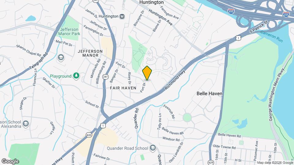 2328 Fort Dr Map and Location Details