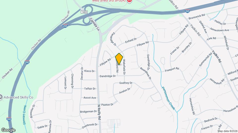 622 Bedford Rd Map and Location Details