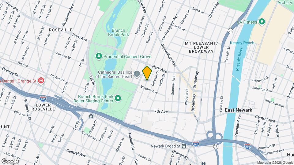 81 Mt Prospect Ave Map and Location Details
