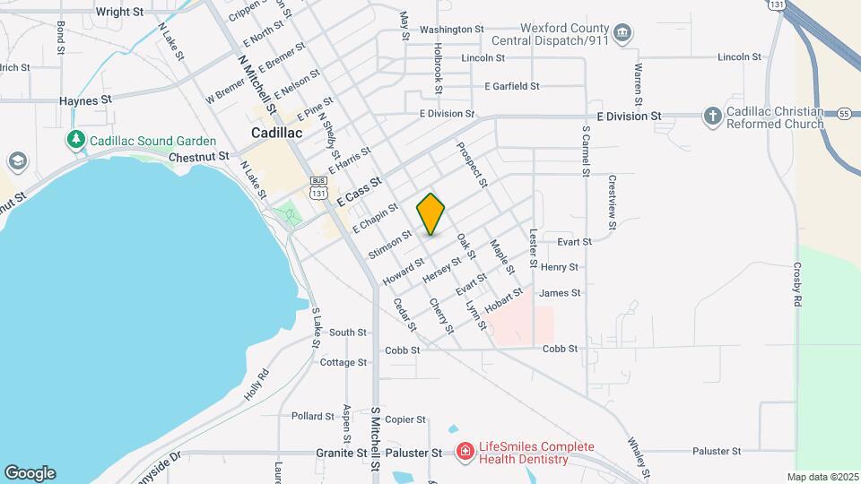 411 S Simon St Map and Location Details