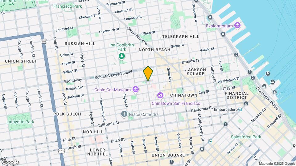 1212 Powell St Map and Location Details