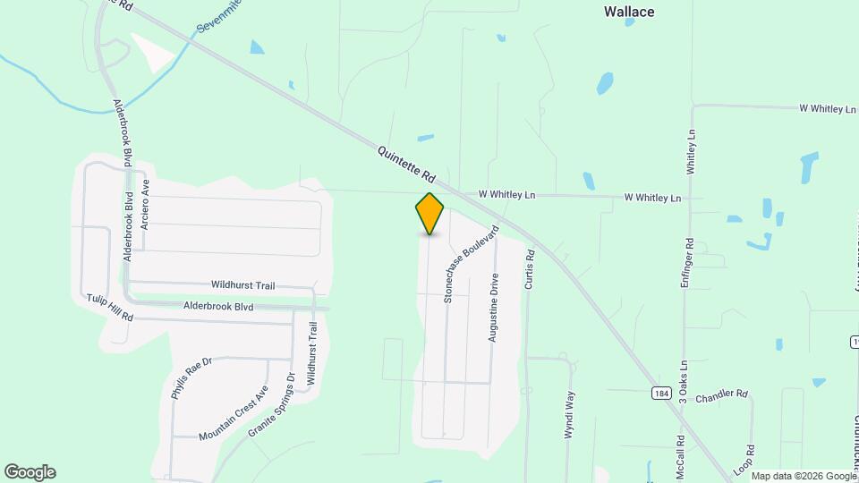 5545 Dunridge Drive Map and Location Details
