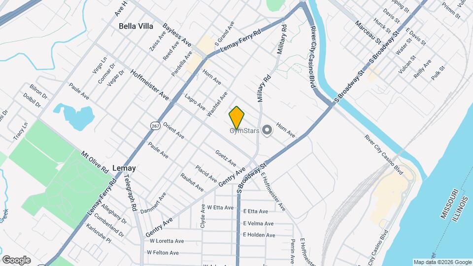 336 Lagro Ave Map and Location Details