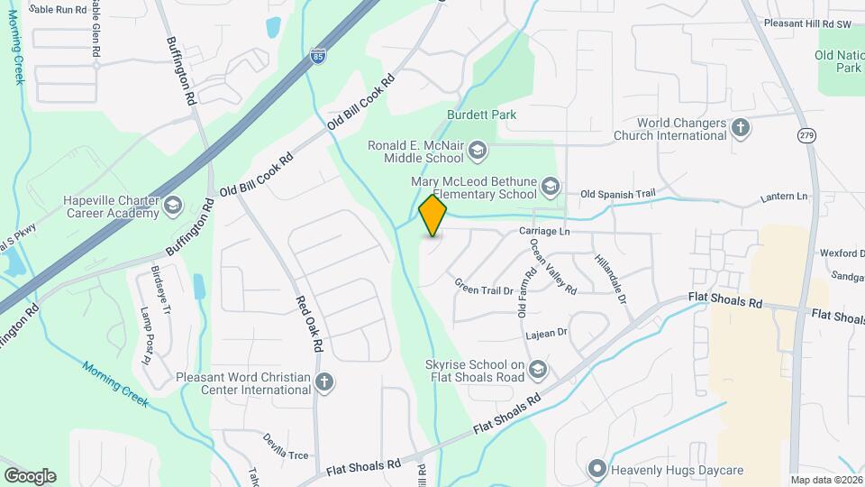 300 Cedar Wood Ct SW Map and Location Details