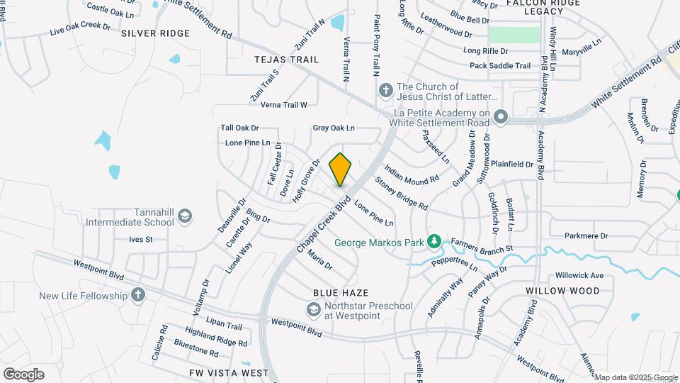 10305 Lone Pine Ln Map and Location Details