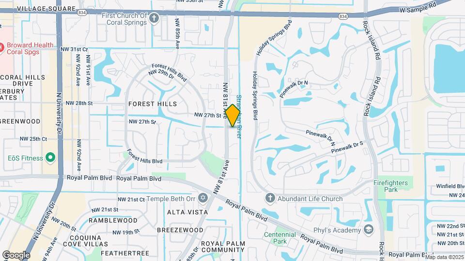 2671 Riverside Dr Map and Location Details