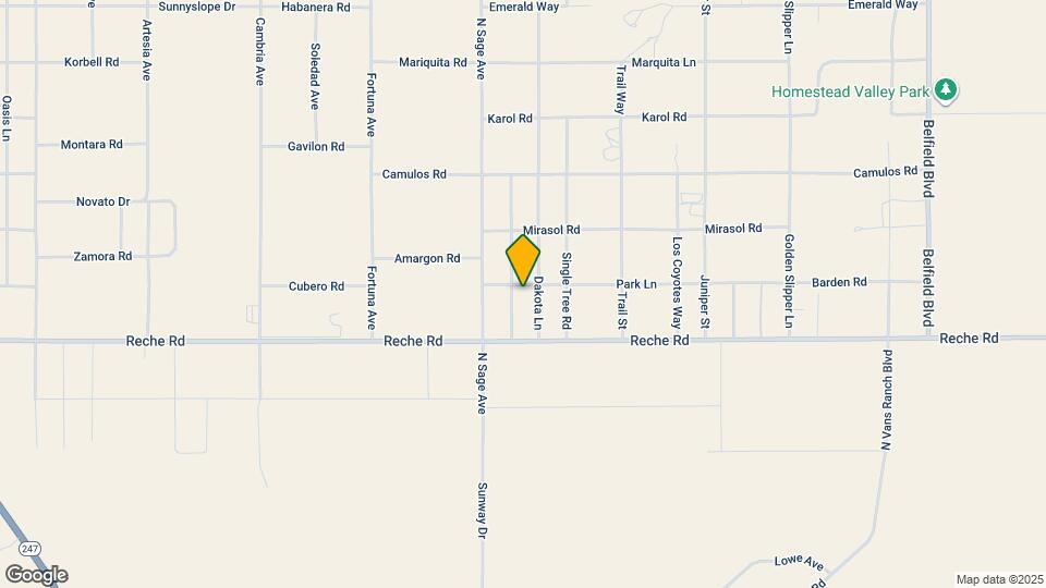 984 Dakota Ln Map and Location Details