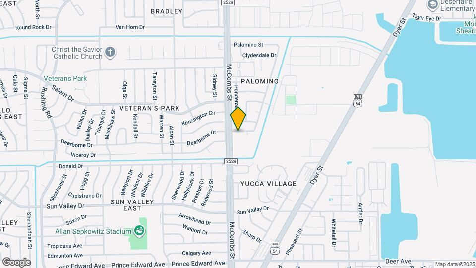 5808 Dearborne Dr Map and Location Details
