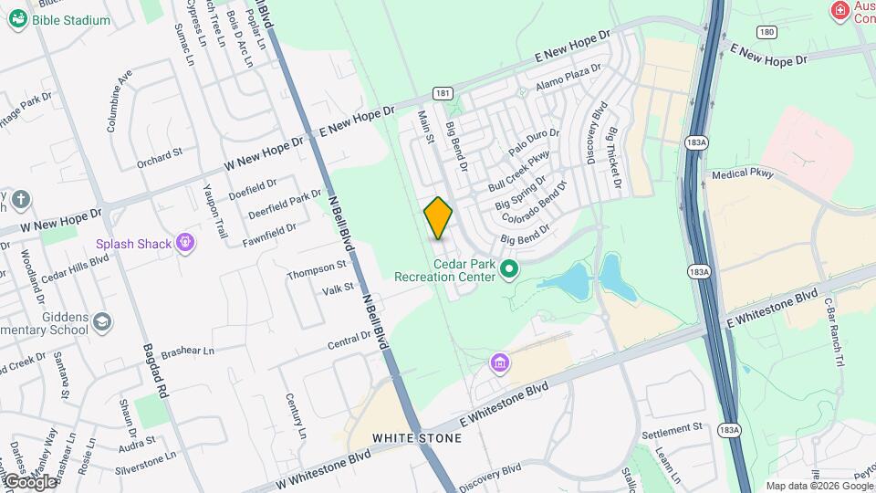 1505 Davis Mountain Loop Map and Location Details